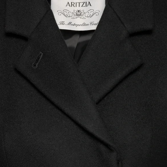 Aritzia metropolitan coat luxe wool cashmere NWT - Picture 8 of 11